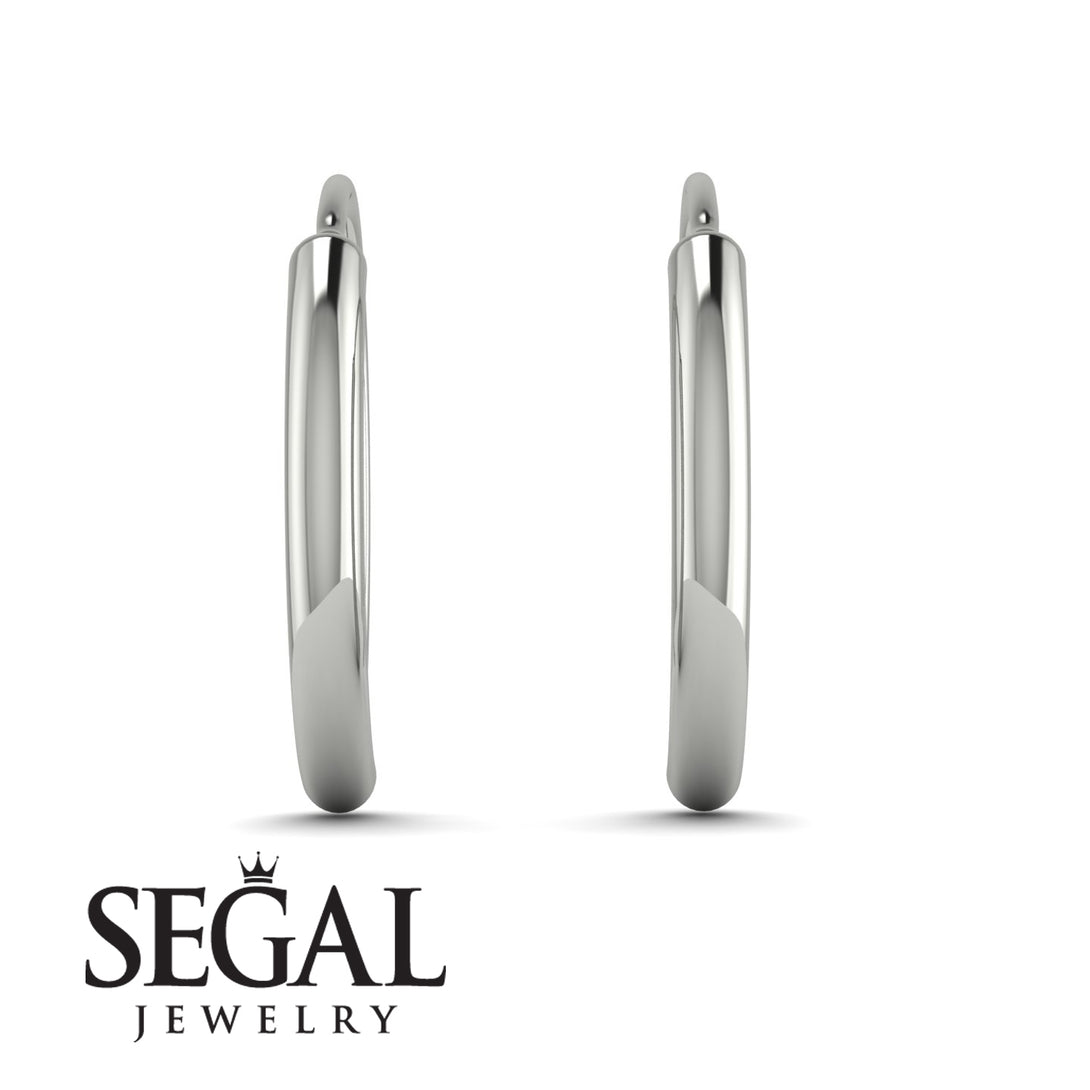 Hoop Geometrical Earrings - Kalani No. 3