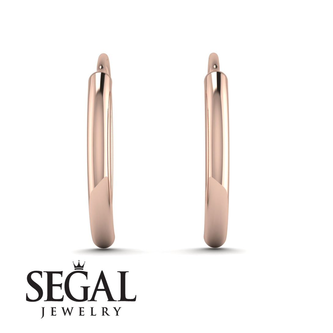 Hoop Geometrical Earrings - Kalani No. 2