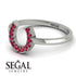 Horseshoe Ruby Ring - Malia No. 12