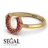 Horseshoe Ruby Ring - Malia No. 10 image 3