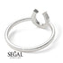 Horseshoe Black Diamond Ring - Malia No. 9 image 6