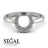 Horseshoe Diamond Ring - Malia No. 3