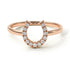 Horseshoe Diamond Ring - Malia No. 2