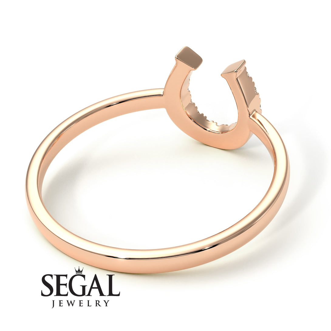 Horseshoe Diamond Ring - Malia No. 2