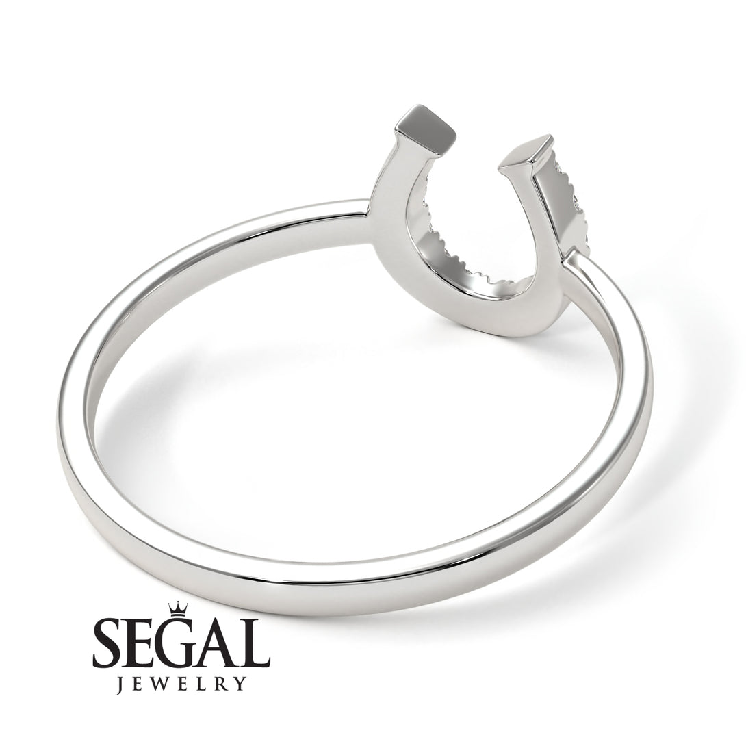 Horseshoe Diamond Ring - Malia No. 3