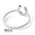Horseshoe Diamond Ring - Malia No. 3