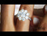 Glamorous Diamond Halo Engagement Ring - Amaya No. 2