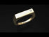 Thin Signature Band With Diamond - Norah No. 1