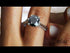 5ct Black Diamond Engagement Ring - June No. 390