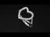 Split Shank Heart Diamond Ring - Delaney No. 3