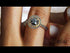 Double Halo Black Diamond Ring - Zoey No. 32