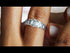 Emerald Cut Diamond Geometrical Ring - Briella No. 2
