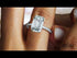 Meredith 's Custom Hidden Halo Emerald Cut Diamond Engagement Ring - Vanessa No. 300