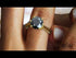 3ct Black Diamond Engagement Ring - June No. 37