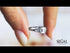 Geometric Princess Cut Black Diamond Ring - Everleigh No. 9