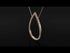 Pear Shaped Diamond Pendant Sylvia No. 2