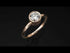 Solitaire Bezel Diamond Ring - Emerson No. 2