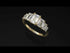 Emerald Cut Diamond Geometrical Ring - Briella No. 1
