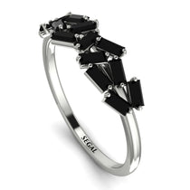 Baguette Black Diamond Ring Mix - Athena No. 9 image 1