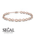 Infinity Gold Bracelet - Tenley No. 2