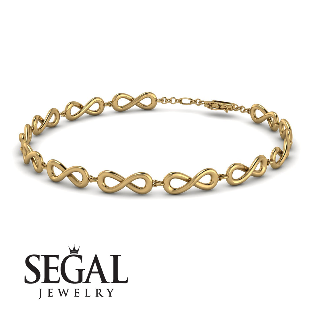Infinity Gold Bracelet - Tenley No. 1