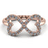 Infinity Heart Diamond Ring - Blakely No. 2