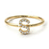 Initial Diamond Ring - Raegan No. 1