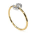 Two Tones Initial Diamond Ring - Raegan No. 17
