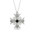 Jerusalem Black Diamond Cross Necklace - Elijah No. 9 image 1