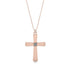 Latin Diamond Cross Necklace - Tobias No. 2