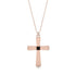 Latin Black Diamond Cross Necklace - Tobias No. 8 image 1
