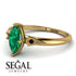 Marquise Emerald Geometrical Engagement Ring - Reese No. 34 image 2