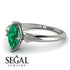 Marquise Emerald Geometrical Engagement Ring - Reese No. 6 image 2
