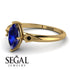 Marquise Sapphire Geometrical Engagement Ring - Reese No. 43 image 2