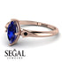 Marquise Sapphire Geometrical Engagement Ring - Reese No. 44 image 2