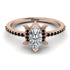 Marquise Cut Diamond Pave Ring - Kathleen No. 32 image 2