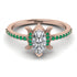Marquise Cut Diamond Pave Ring - Kathleen No. 17