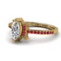 Marquise Cut Diamond Pave Ring - Kathleen No. 46