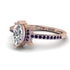 Marquise Cut Diamond Pave Ring - Kathleen No. 62