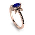 Marquise Cut Sapphire Pave Ring - Kathleen No. 44 image 1
