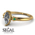 Marquise Diamond Geometrical Engagement Ring - Reese No. 16