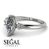 Marquise Diamond Geometrical Engagement Ring - Reese No. 3 image 2