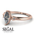 Marquise Diamond Geometrical Engagement Ring - Reese No. 2