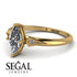 Marquise Diamond Geometrical Engagement Ring - Reese No. 1