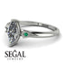 Marquise Diamond Geometrical Engagement Ring - Reese No. 18 image 2