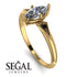 Marquise Diamond Geometrical Engagement Ring - Reese No. 31