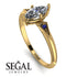 Marquise Diamond Geometrical Engagement Ring - Reese No. 61