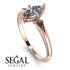 Marquise Diamond Geometrical Engagement Ring - Reese No. 47