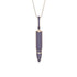 Men Bullet Sapphire Pendant - Richard No. 14