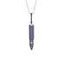 Men Bullet Sapphire Pendant - Richard No. 15